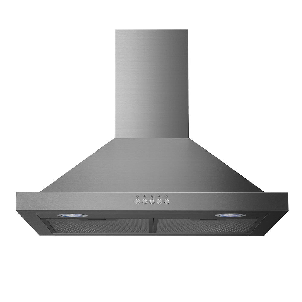 Midea 60cm Canopy Rangehood Stainless Steel Bedworld