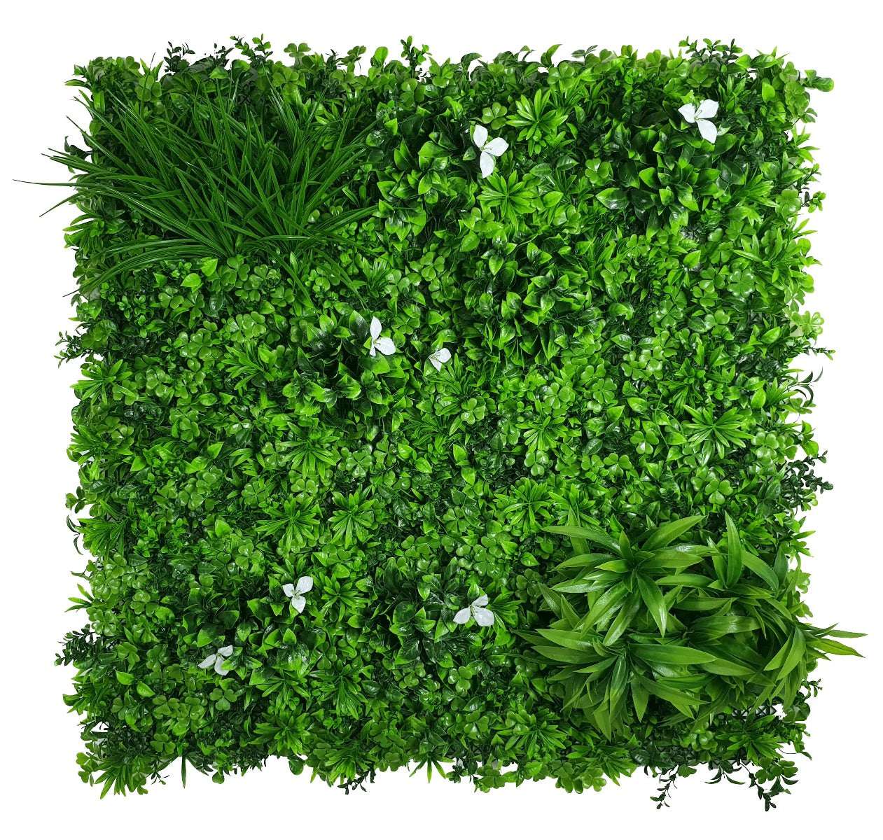 White Oasis Vertical Garden / Green Wall UV Resistant 1m