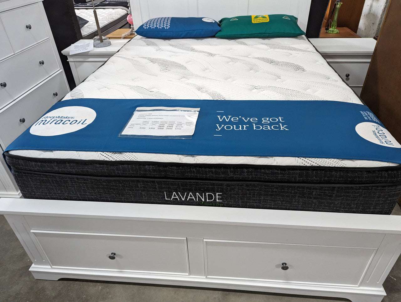 extra firm mattress - LAVANDE