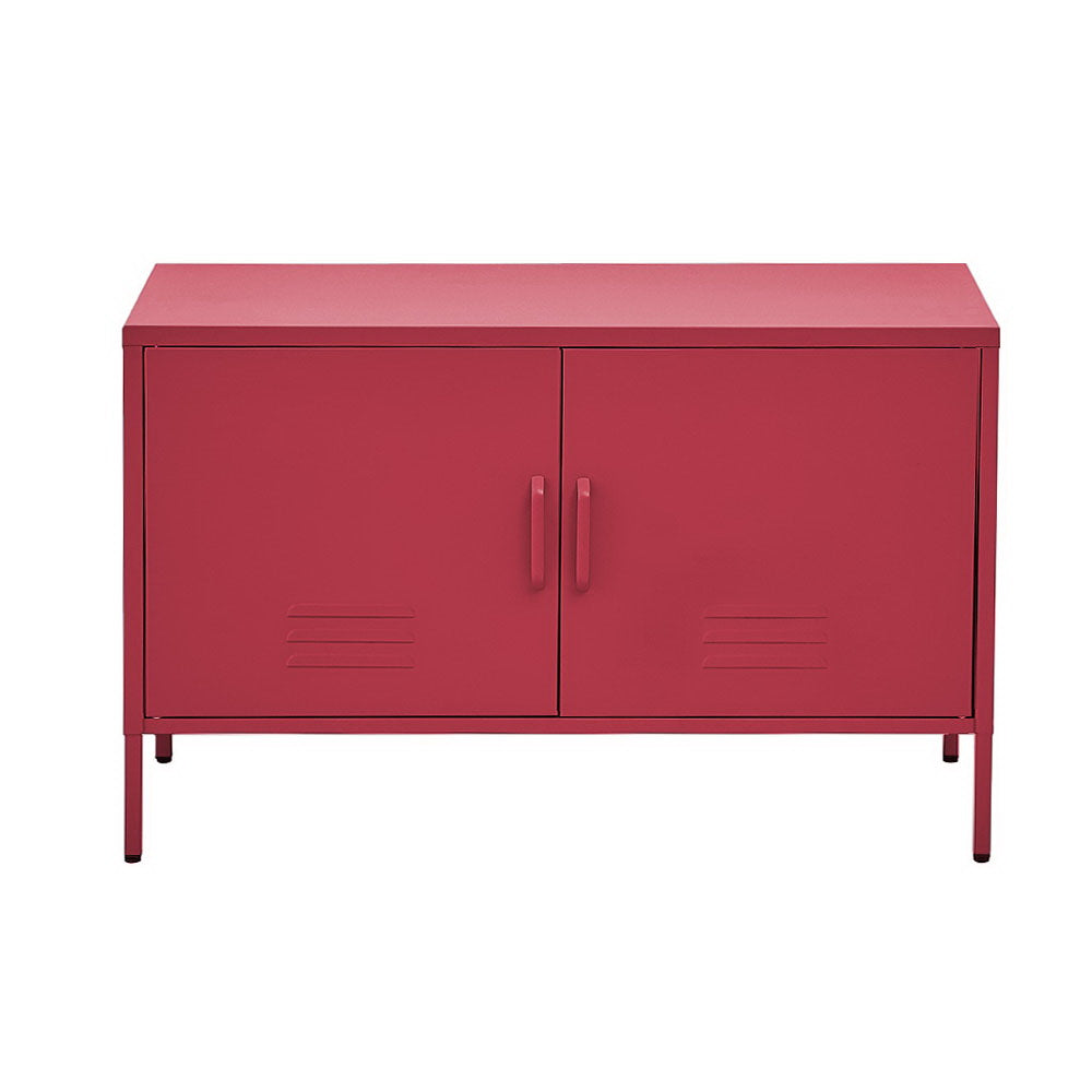 Artiss Buffet Sideboard Metal Cabinet - BASE Pink Bedworld