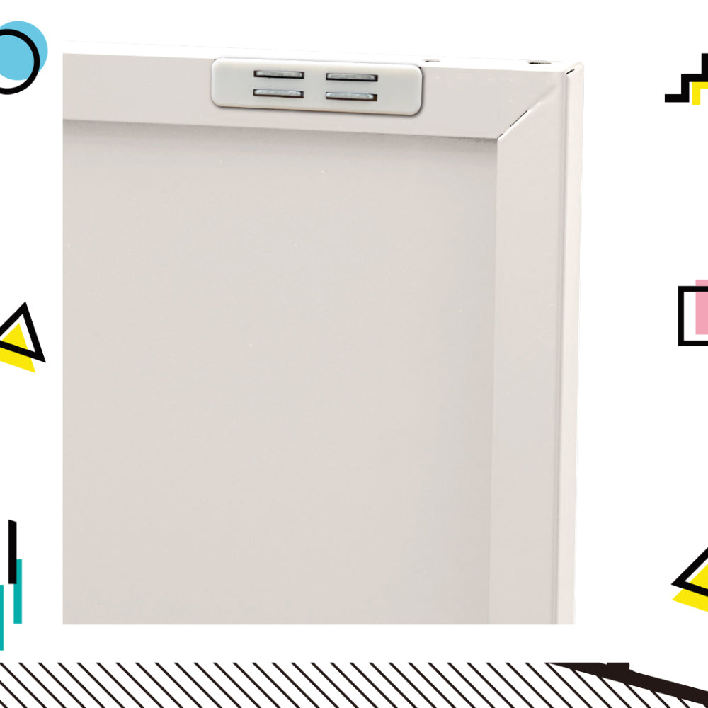 Artiss Buffet Sideboard Metal Cabinet - BASE White Bedworld