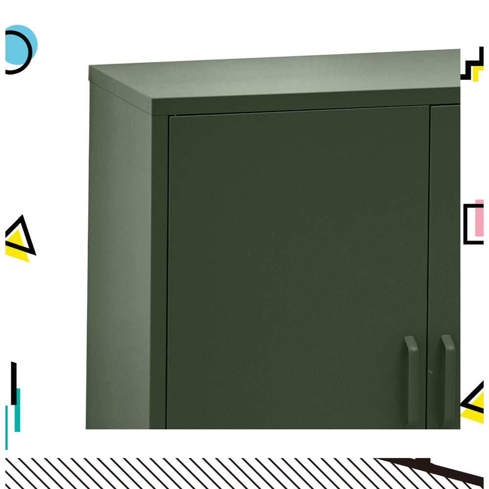 Artiss Buffet Sideboard Metal Cabinet - SWEETHEART Green Bedworld