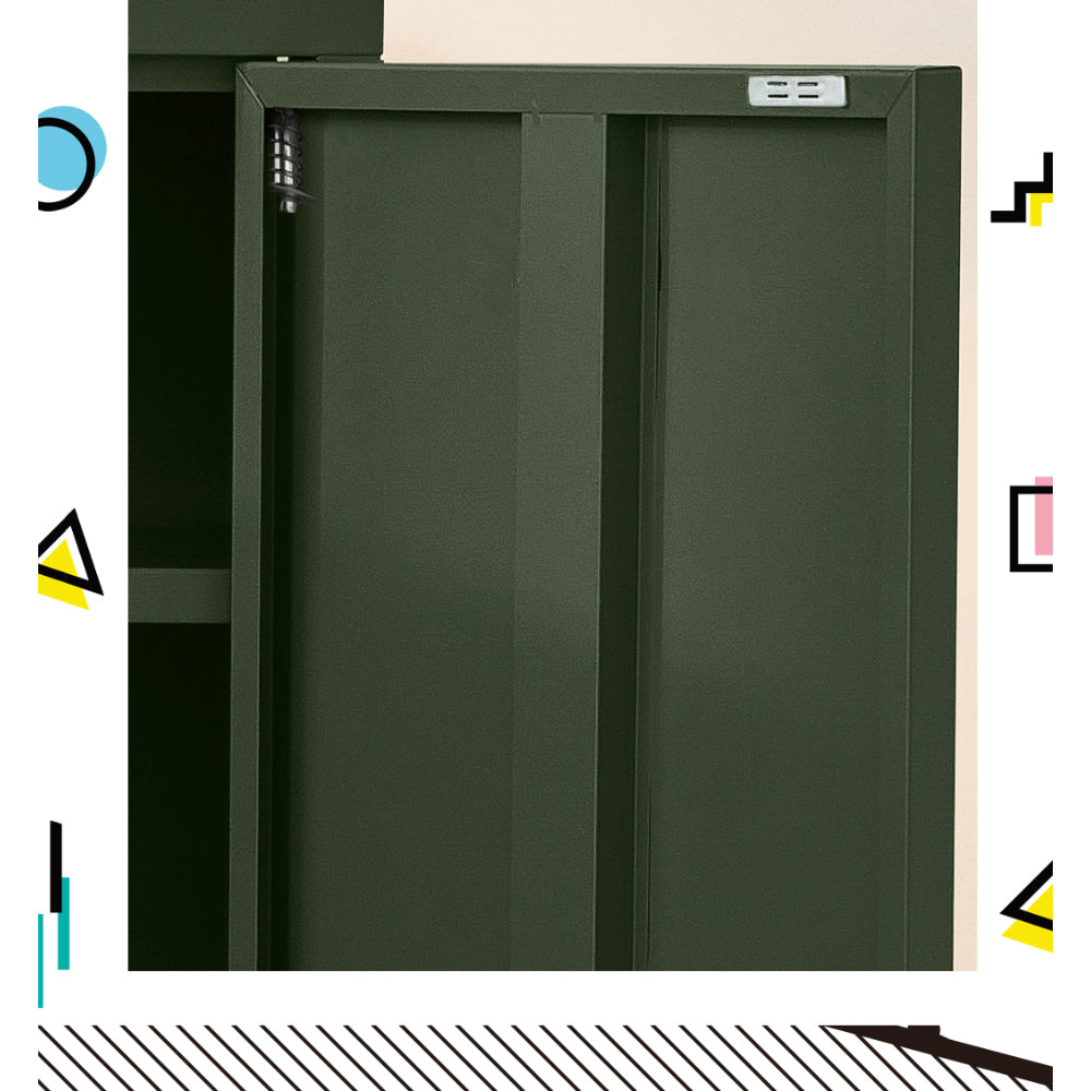 Artiss Buffet Sideboard Metal Cabinet - SWEETHEART Green Bedworld