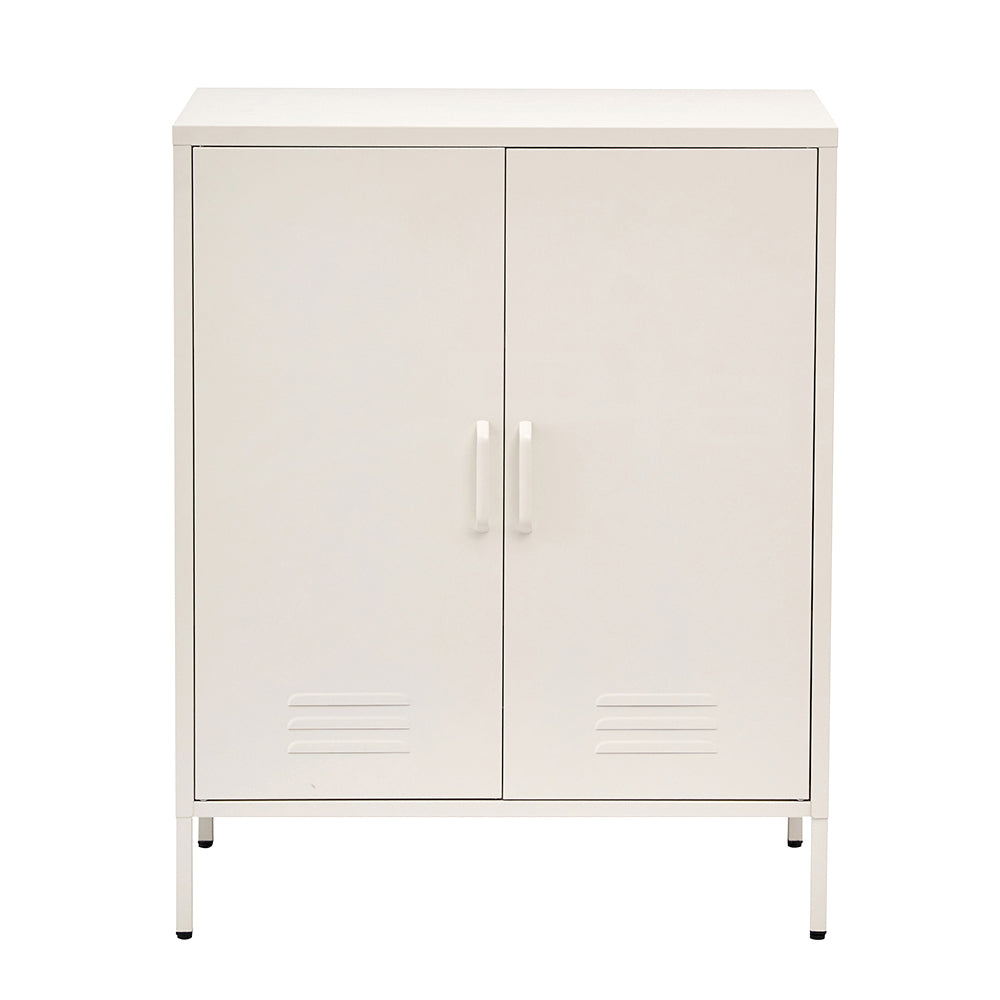 Artiss Buffet Sideboard Metal Cabinet - SWEETHEART White Bedworld