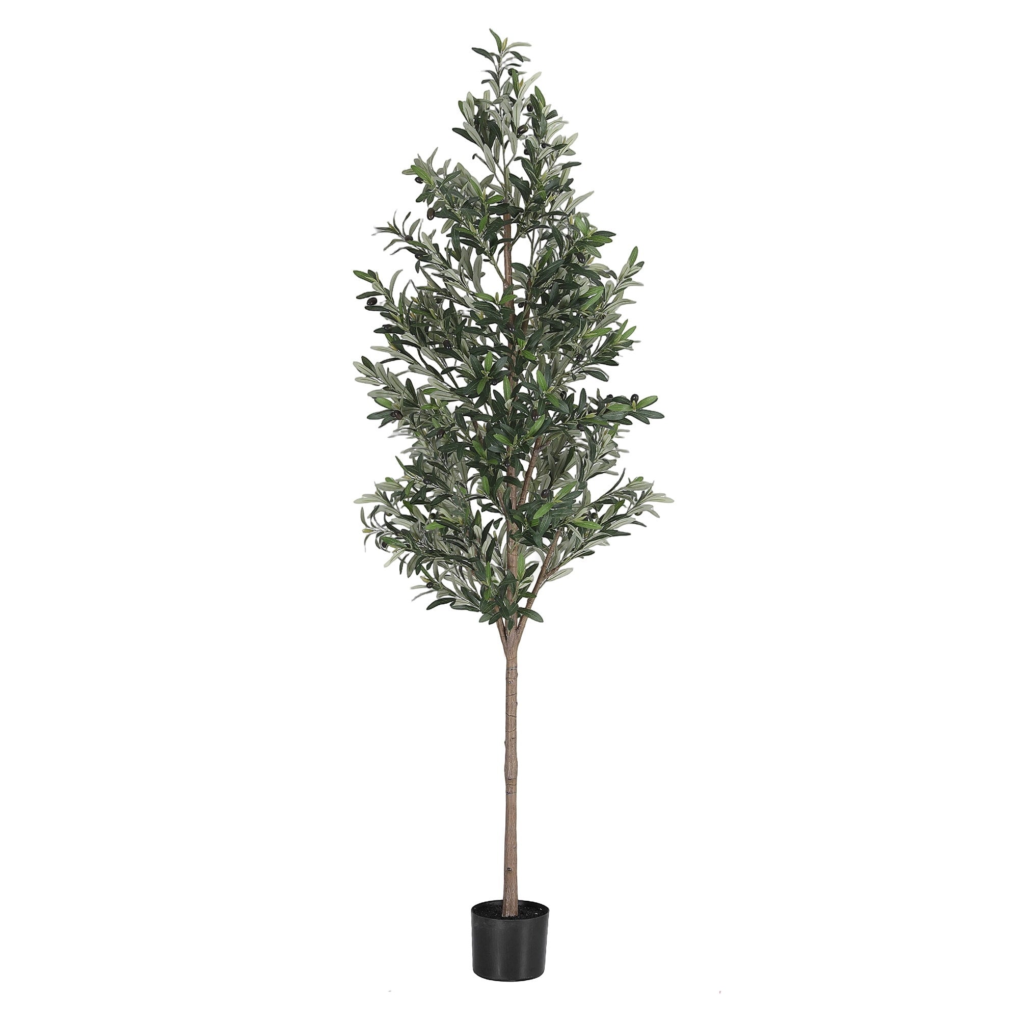 Artiss 210cm Artificial Olive Tree Faux Trees Indoor Decor Artificial Plants Lifelike Plant 2.1M Bedworld