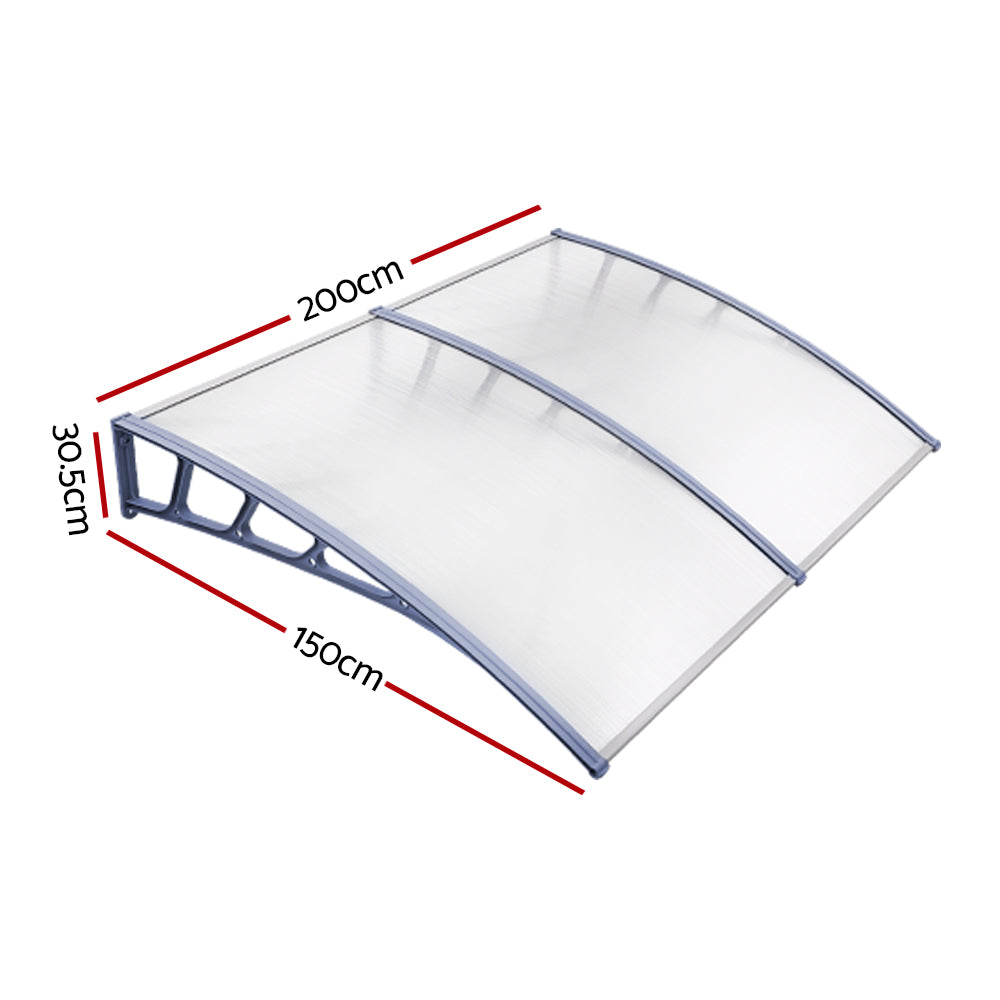 Instahut Window Door Awning Canopy 1