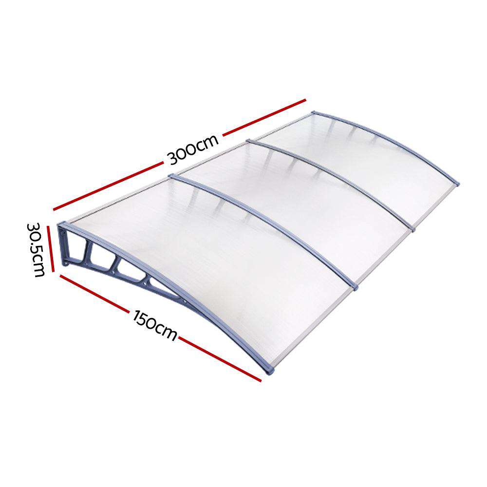 Instahut Window Door Awning Canopy 1