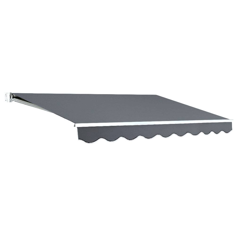 Instahut Retractable Folding Arm Awning Manual Sunshade 3Mx2