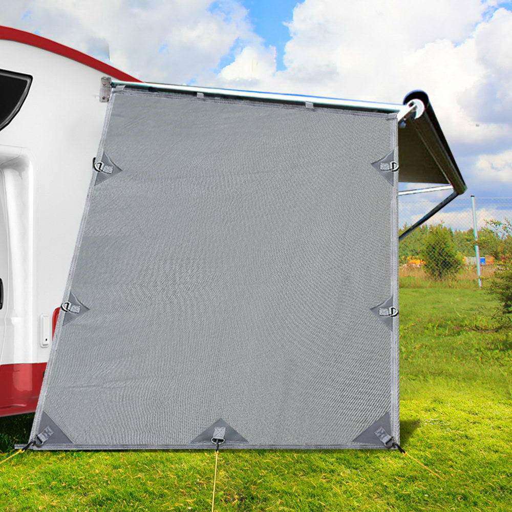 2M Sun Shade End Wall Side Grey