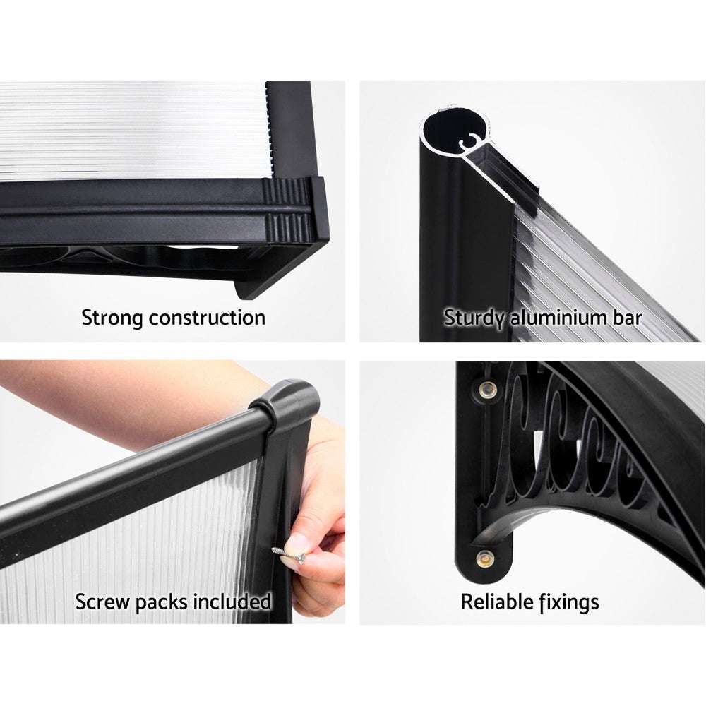 2m Transparent Hollow Sheet Plastic Frame