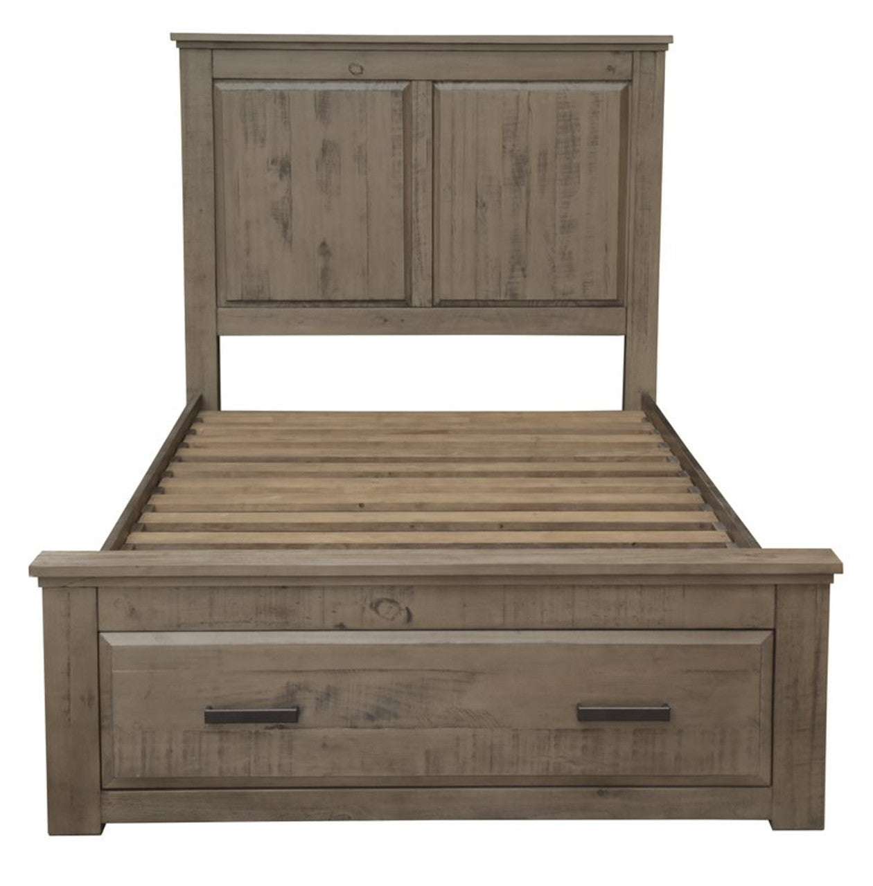 Amberton Timber Bed Frame with Storage Drawer
