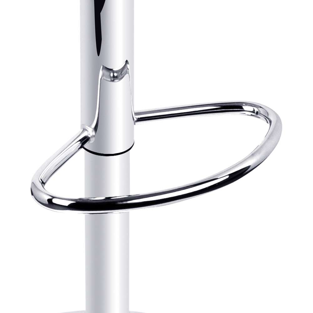 Artiss 2x Bar Stools Kitchen Dining Chairs Counter Stool Gas Lift Fabric Grey