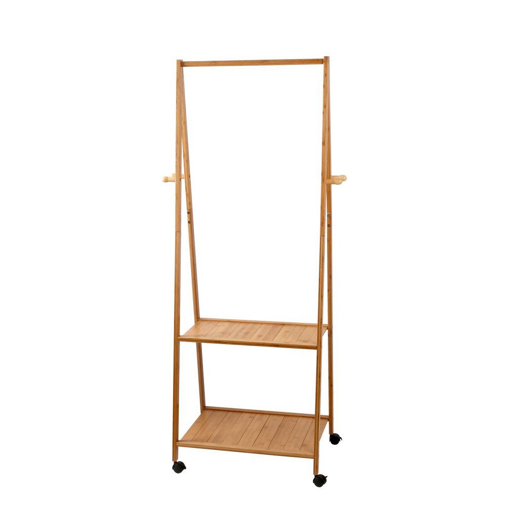 Artiss Clothes Rack Airer Coat Stand 165x59cm Wheels Bedworld