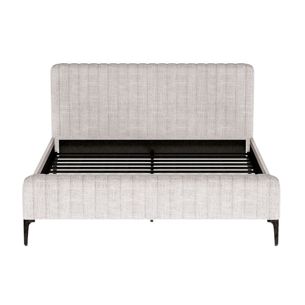 Artiss Bed Frame King Size Beige AMMY Bedworld