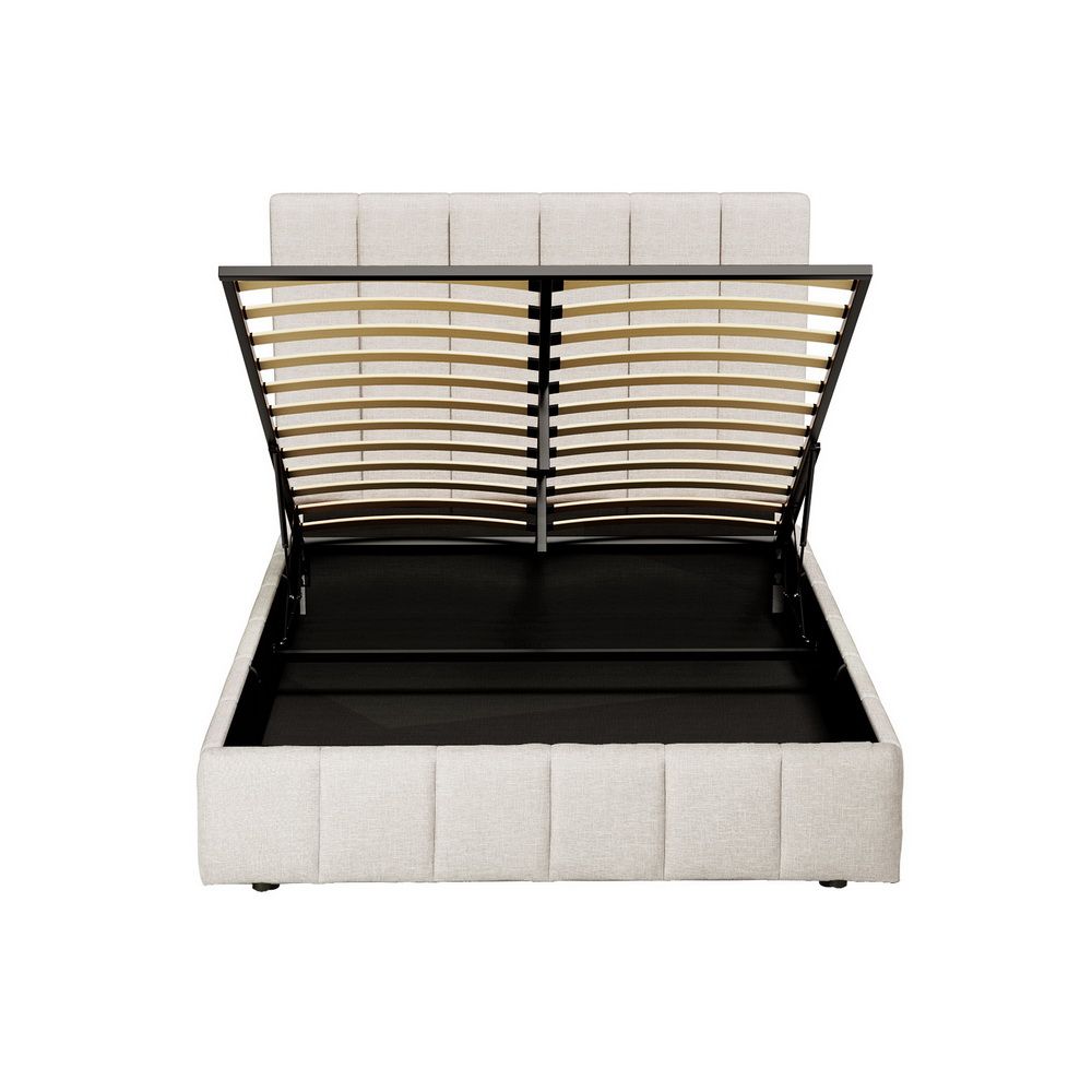 Artiss Bed Frame Double Size Beige TETTE Bedworld