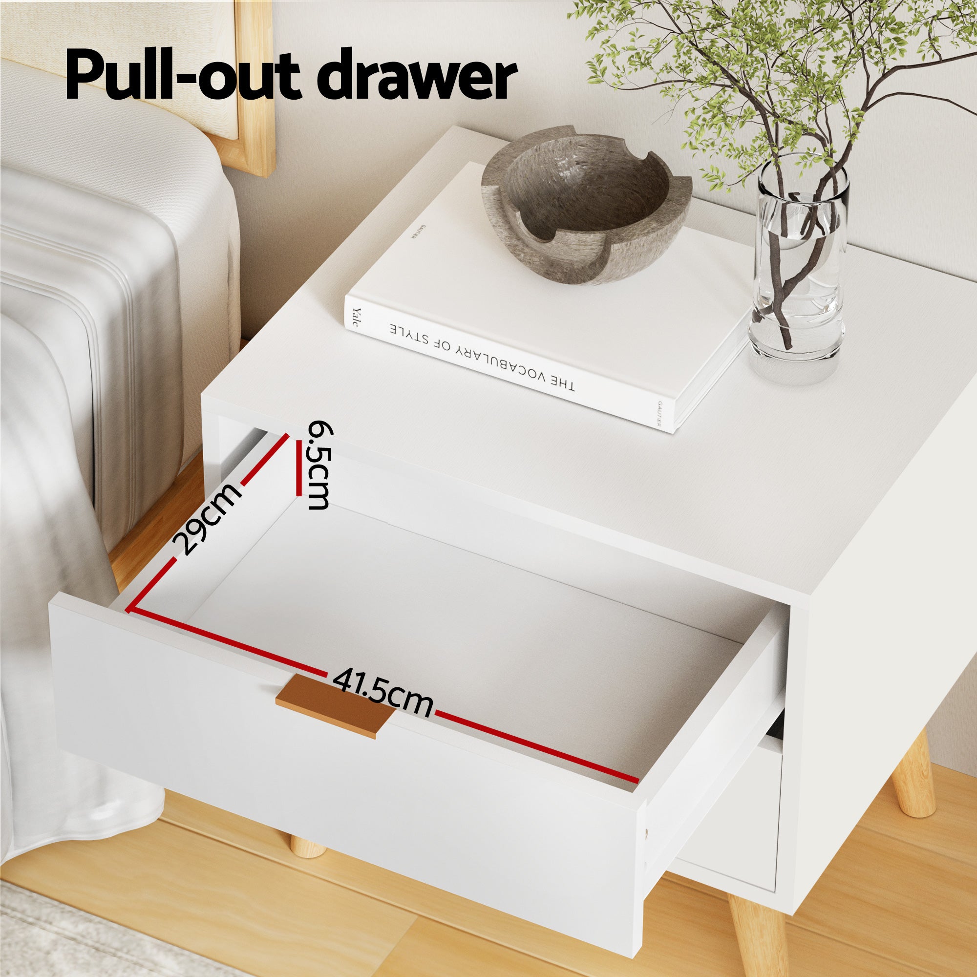 Artiss Queen Bed Frame Bedside Table Set Gas Lift Storage Base with Boucle Fabric Upholstered Headboard 2 Drawer Nightstand for Bedroom Furniture Bedworld