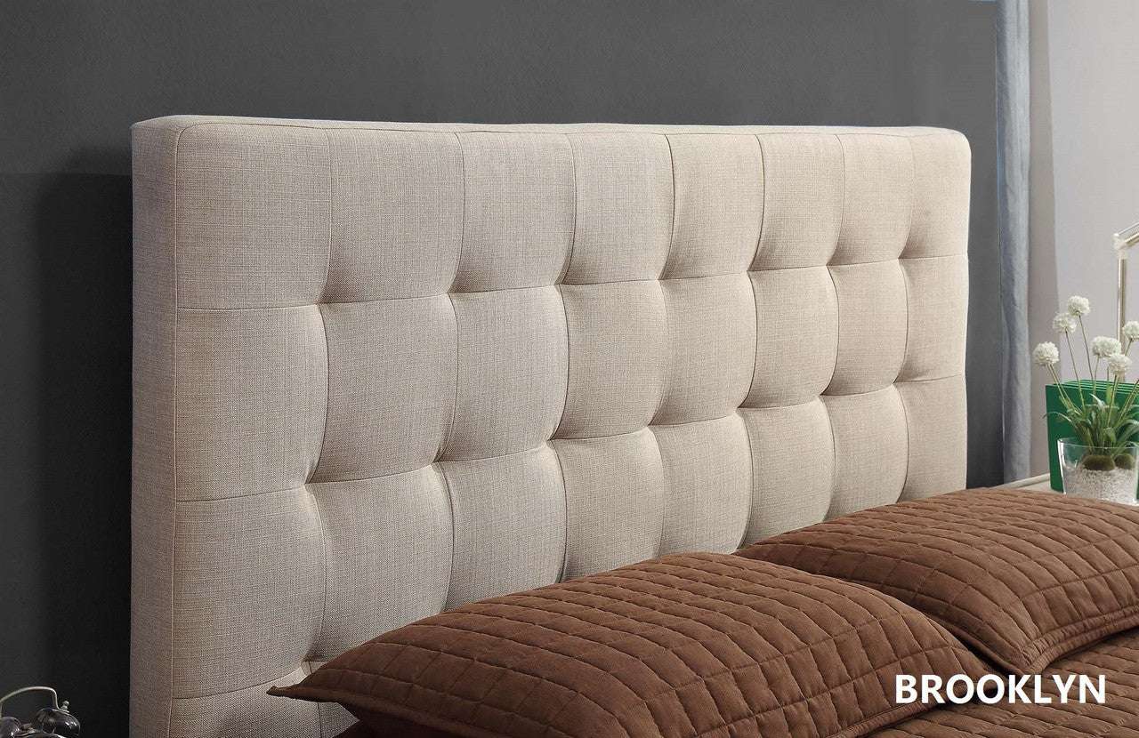 Brooklyn Upholstered Linen Fabric Headboard