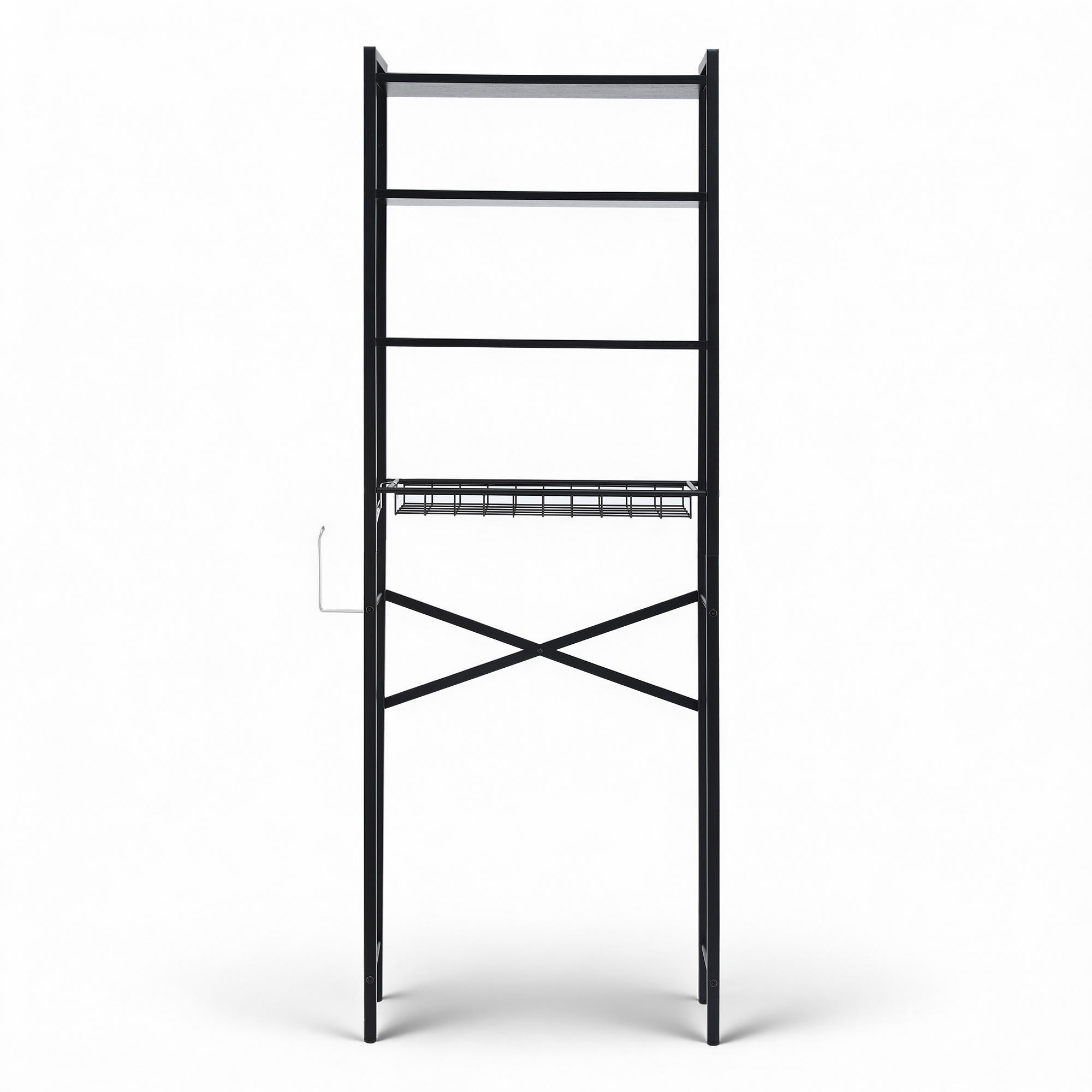 Artiss Over Toilet Bathroom Storage Rack Space Saving 4 Tier Organiser White Bedworld
