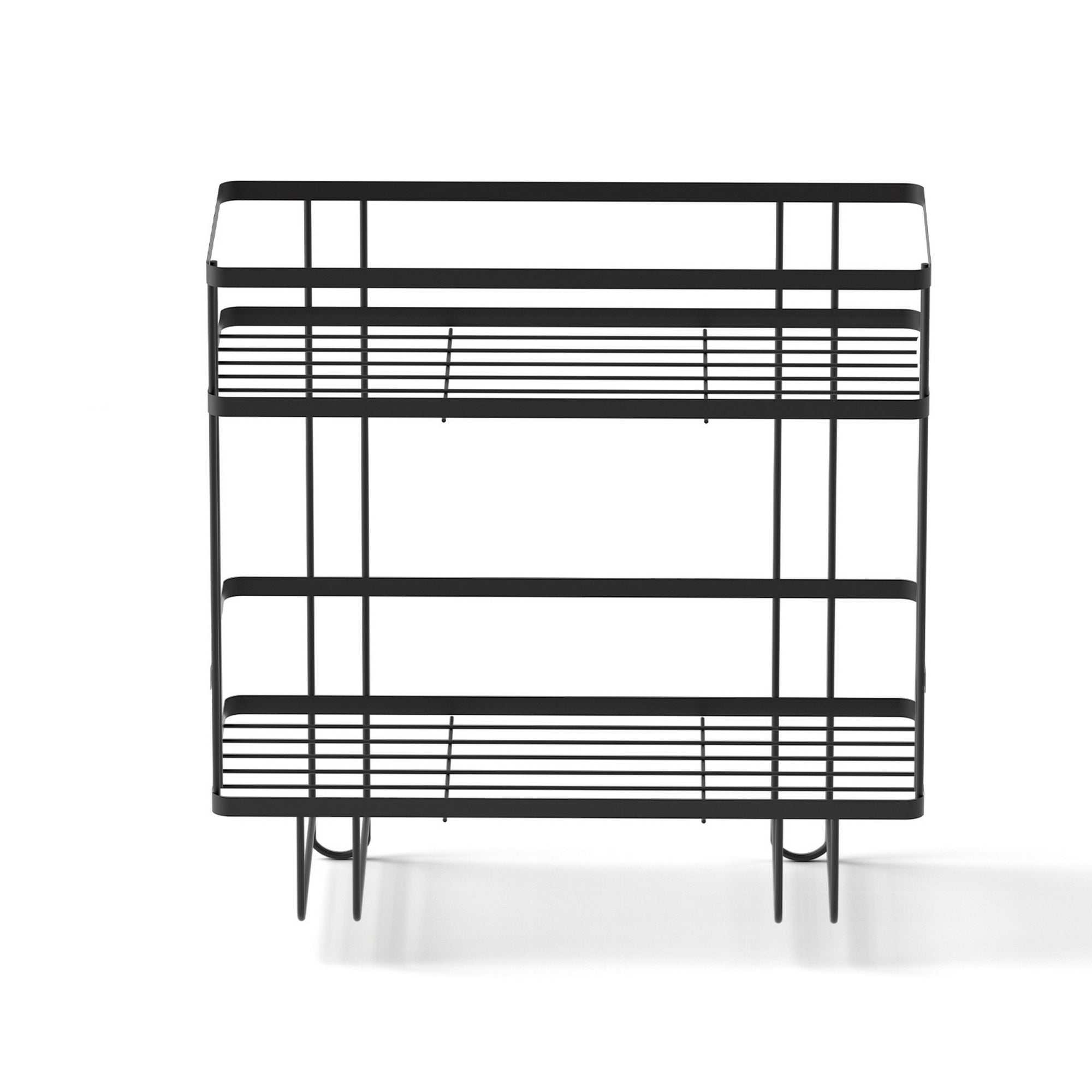 Artiss Over Toilet Storage Rack Bathroom Shelf Organizer 2 Tier Bedworld
