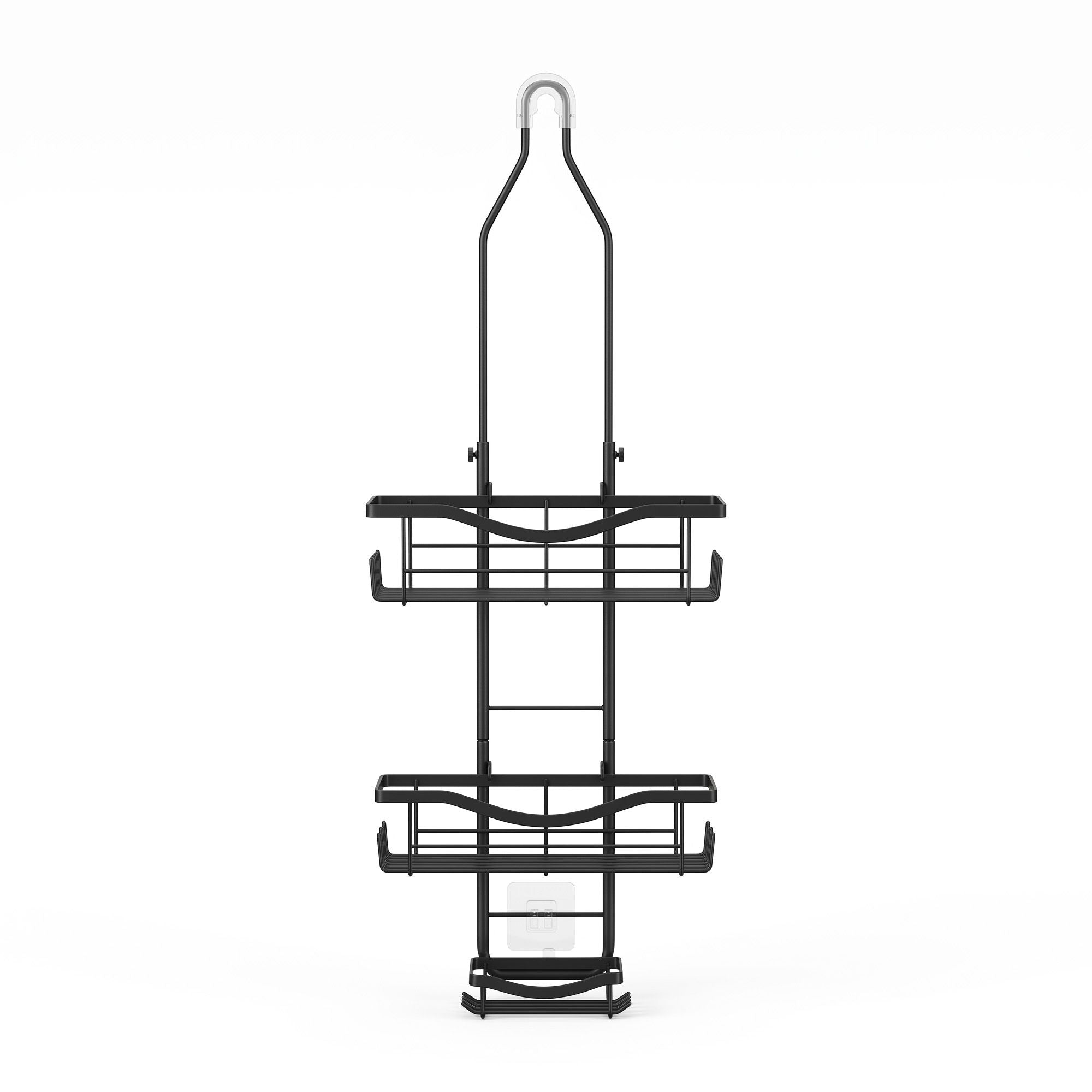 Artiss Shower Caddy Hanging Bathroom Organiser Over Head Black Bedworld