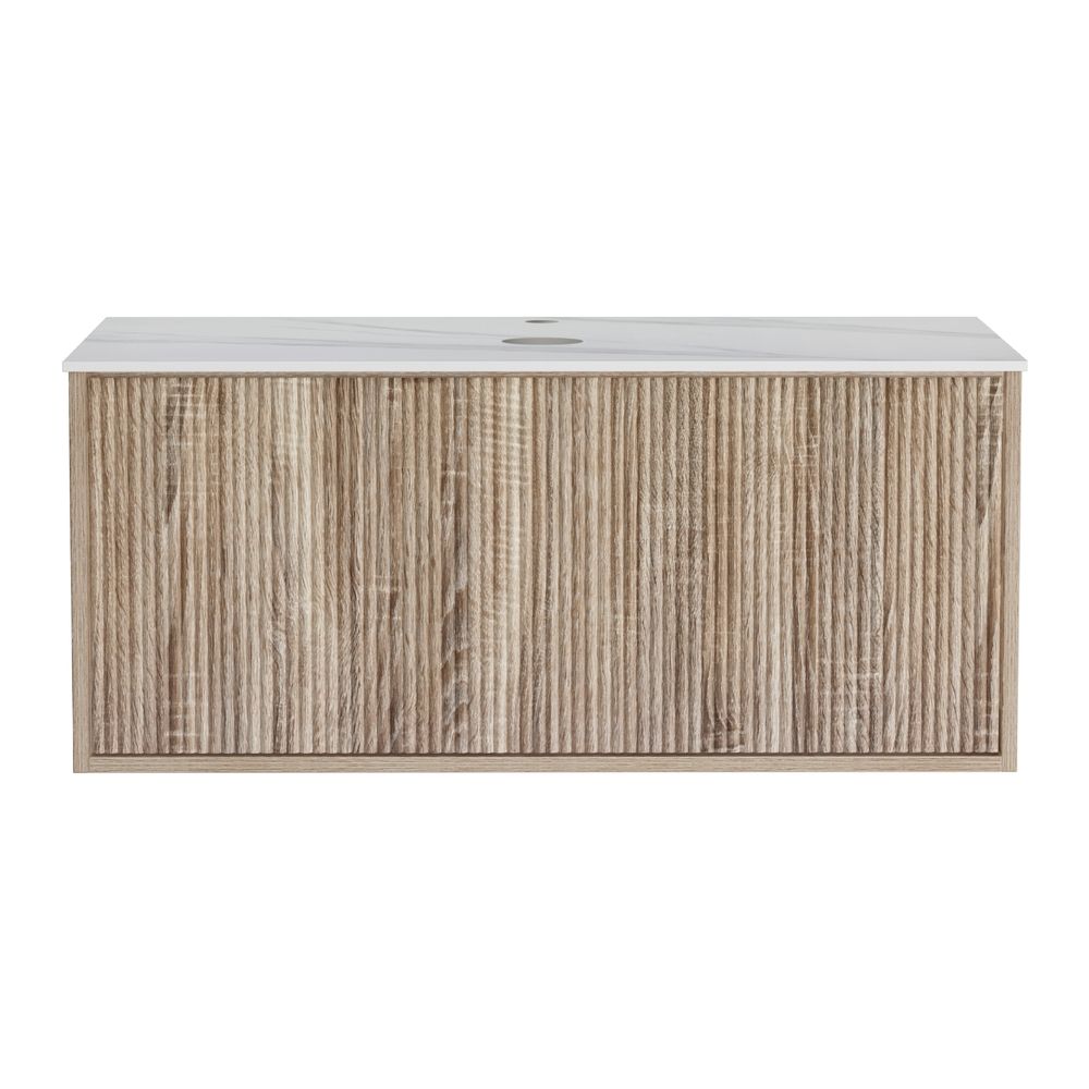 Cefito Vanity Unit 915mm with Basin Oak Bedworld