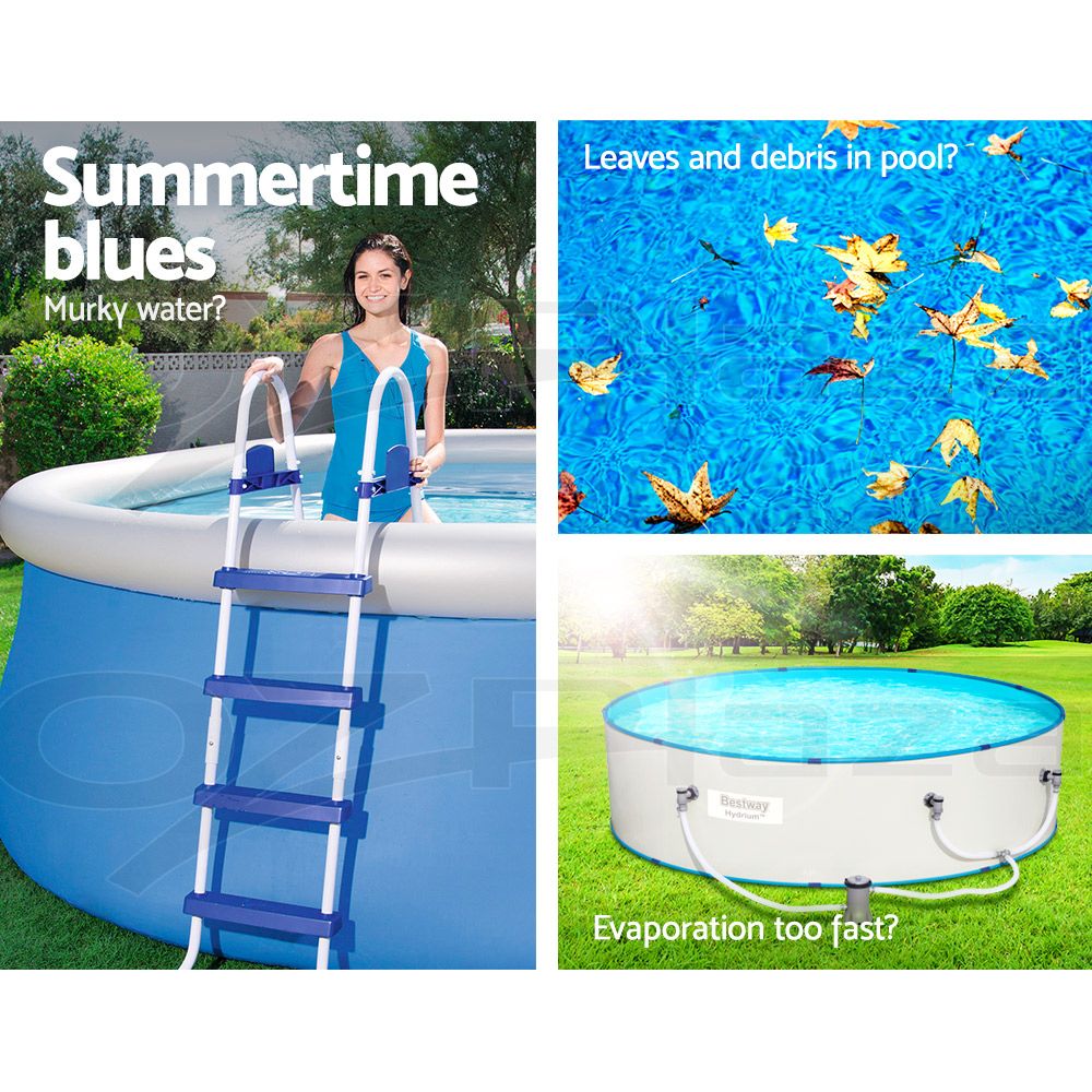Bestway Pool Cover Fits 3.66m/12ft Round Swimming Pool PVC Blanket 3.7m Bedworld