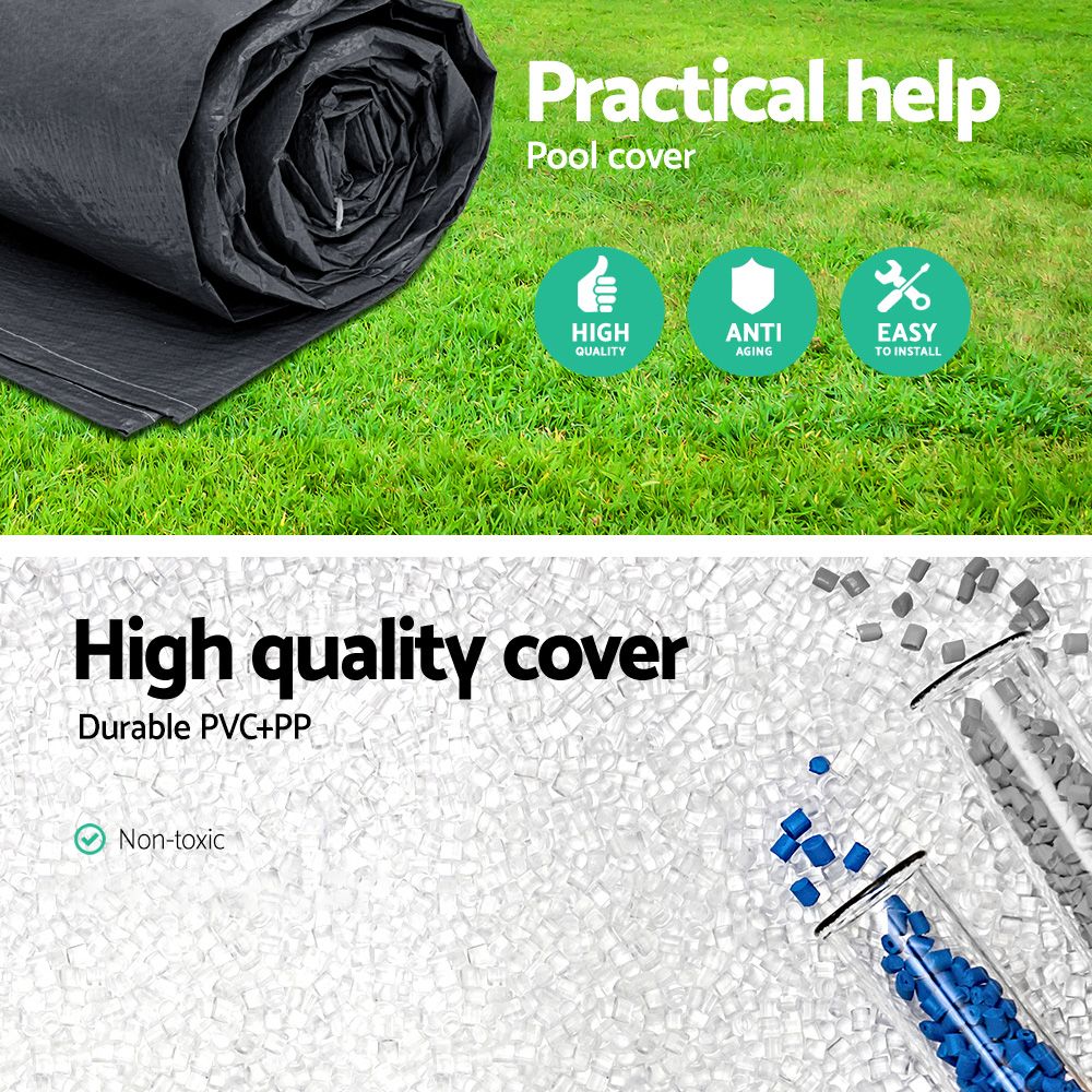 Bestway Pool Cover Fits 3.66m/12ft Round Swimming Pool PVC Blanket 3.7m Bedworld