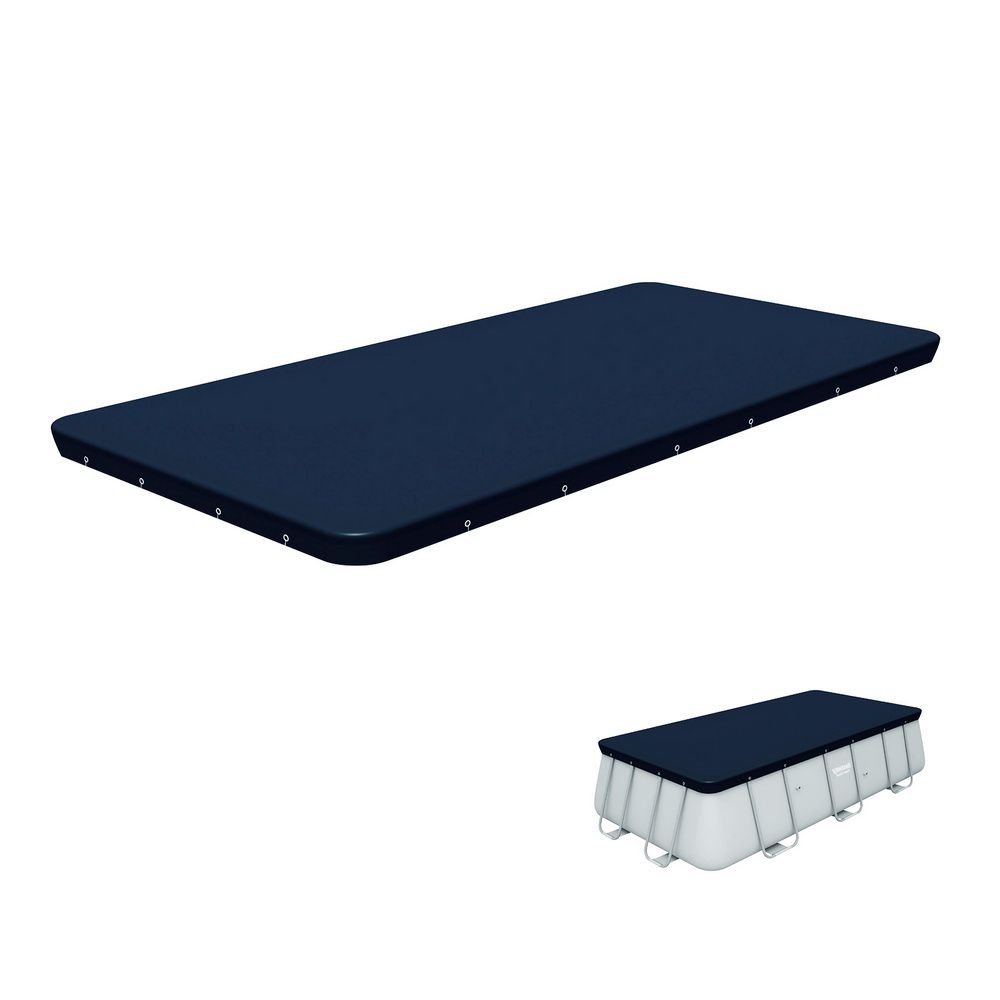 Bestway Pool Cover Fits 4.12x2.01m Above Ground Swimming Pool PVC Blanket Bedworld