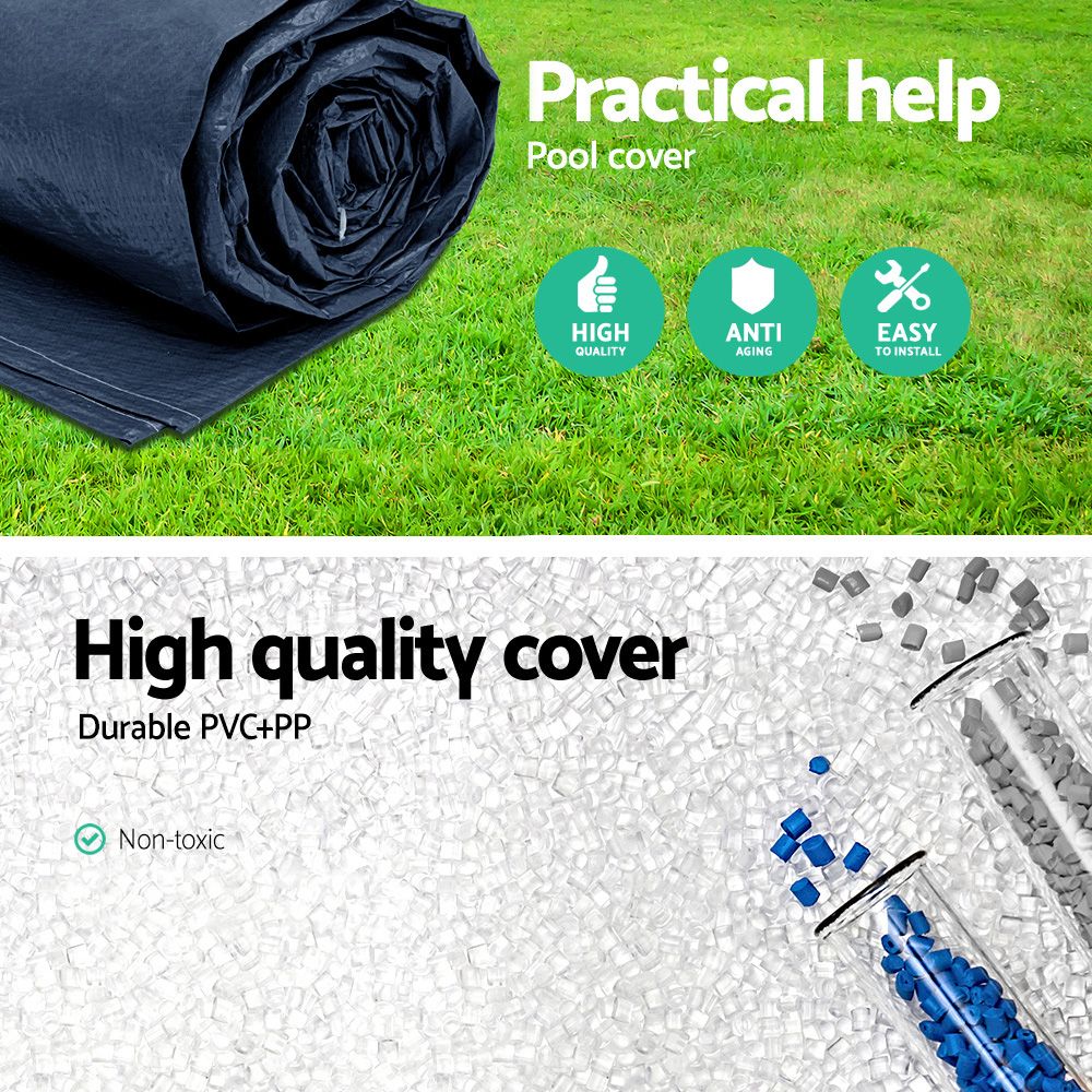 Bestway Pool Cover Fits 4.12x2.01m Above Ground Swimming Pool PVC Blanket Bedworld