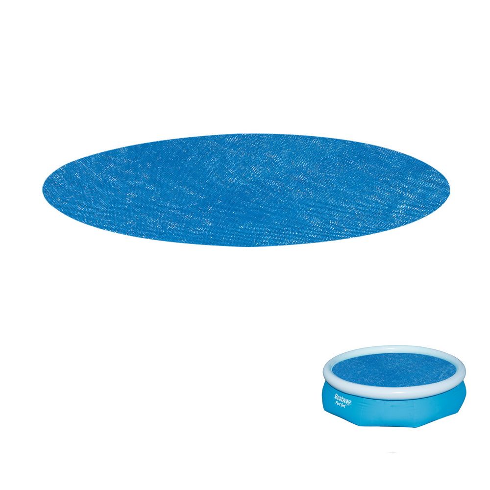 Bestway Pool Cover Fits 3.05m/10ft Round Swimming Pool PVC Blanket 2.89m Bedworld