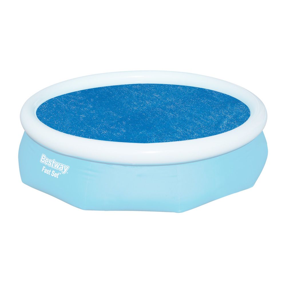 Bestway Pool Cover Fits 3.05m/10ft Round Swimming Pool PVC Blanket 2.89m Bedworld