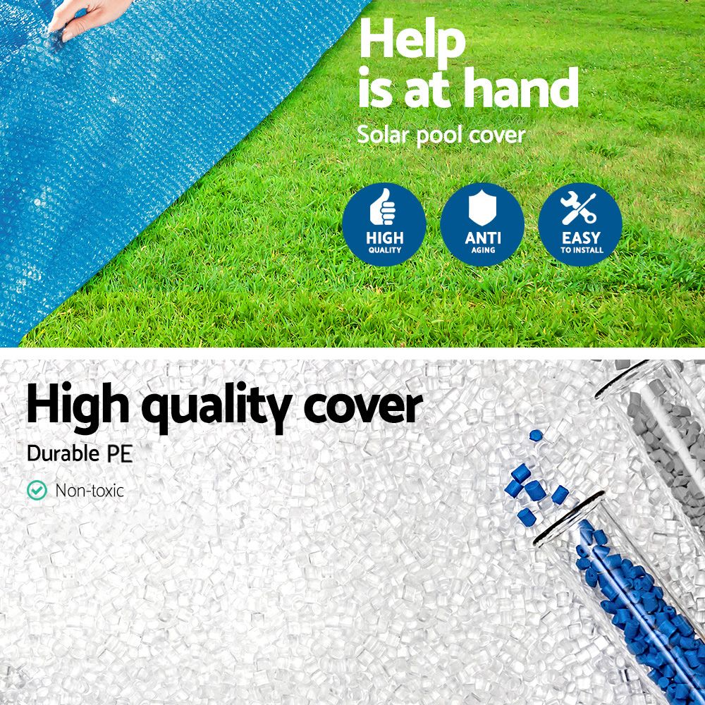 Bestway Pool Cover Fits 3.05m/10ft Round Swimming Pool PVC Blanket 2.89m Bedworld