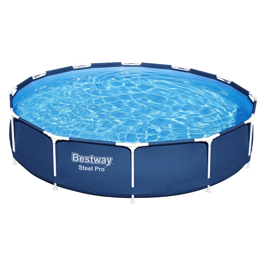 Bestway Swimming Pool 366x76cm Steel Frame Round