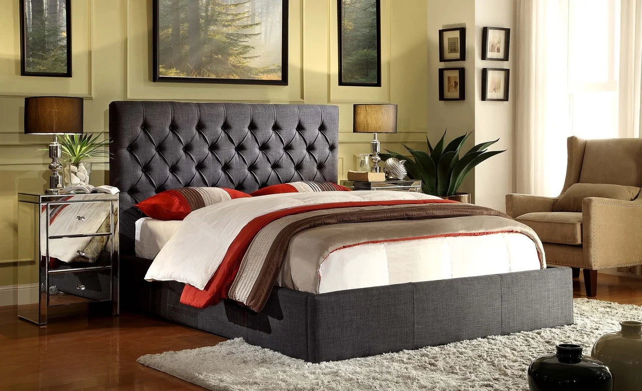 Cameo Gas Lift Upholstered Storage Bed frame