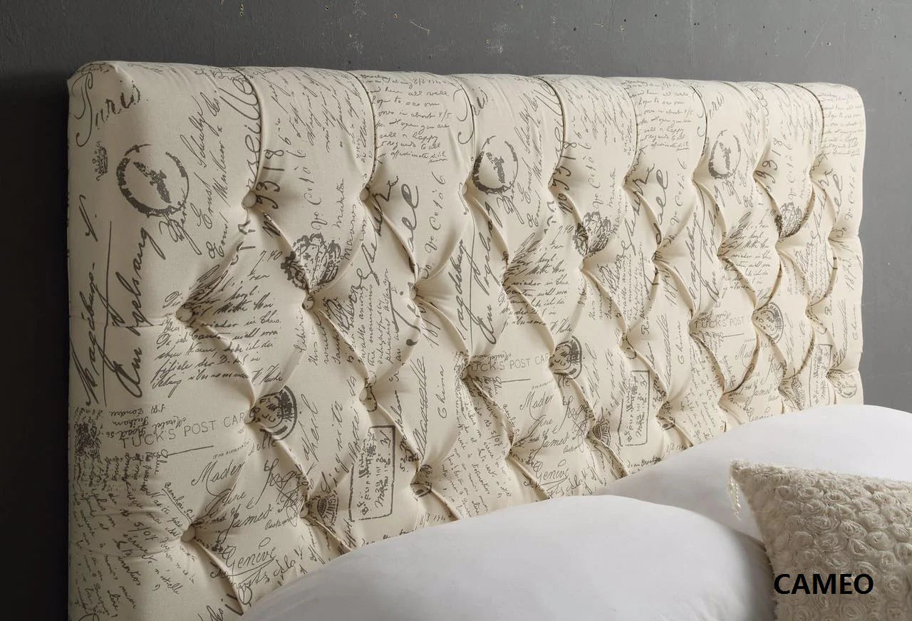 Cameo Gas Lift Upholstered Storage Bed frame