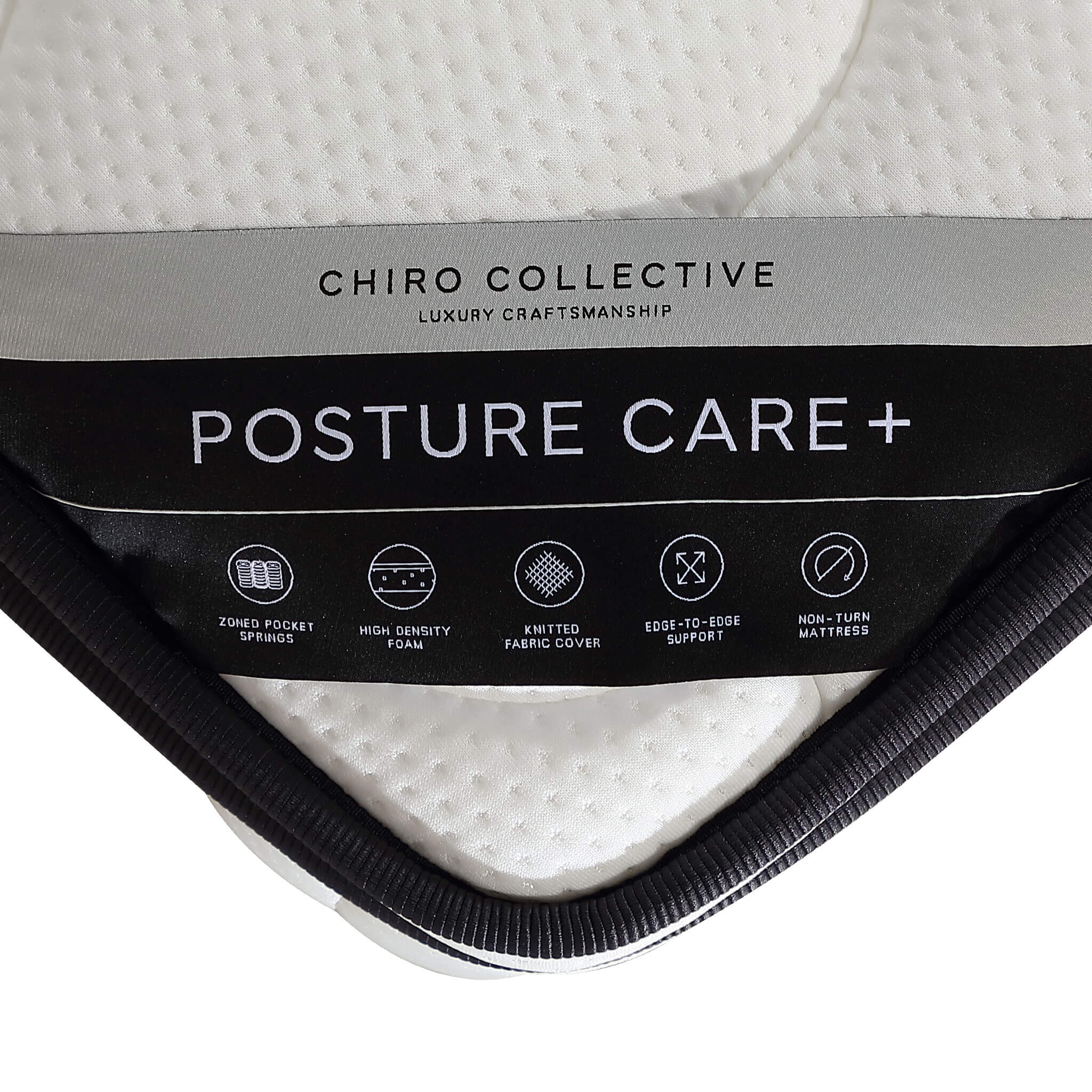 Chiro Collective Posture Care+ Mattress - Firm Orthopedic Support