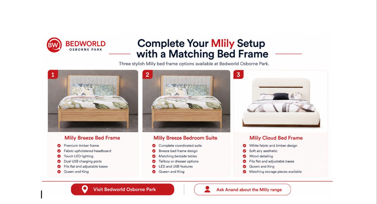 Complete Your Mlily Setup with a Matching Bed Frame