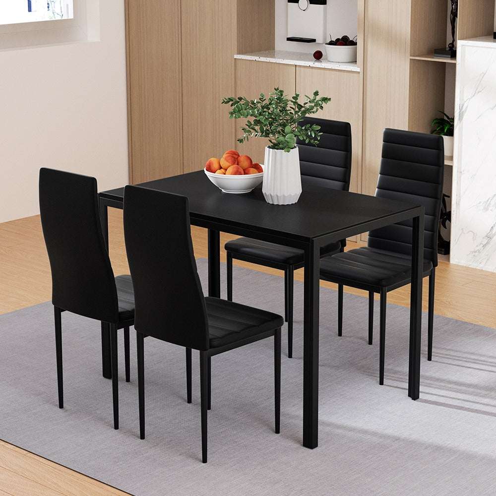 Table Dining Set 4 Chair Set