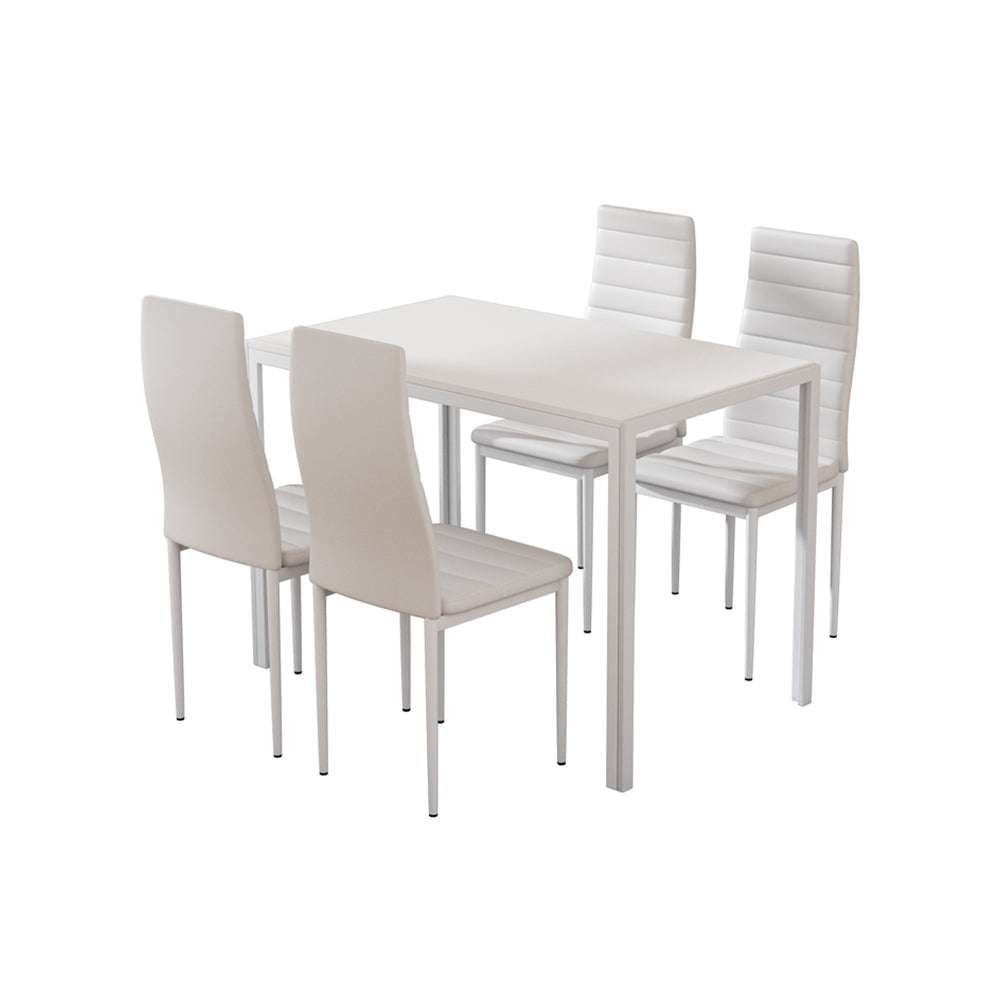 Table Dining Set 4 Chair Set