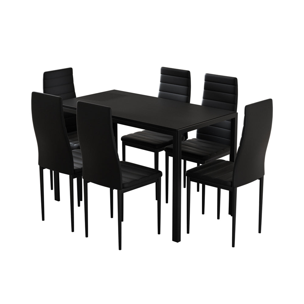 Table Dining Set 6 Chair Set