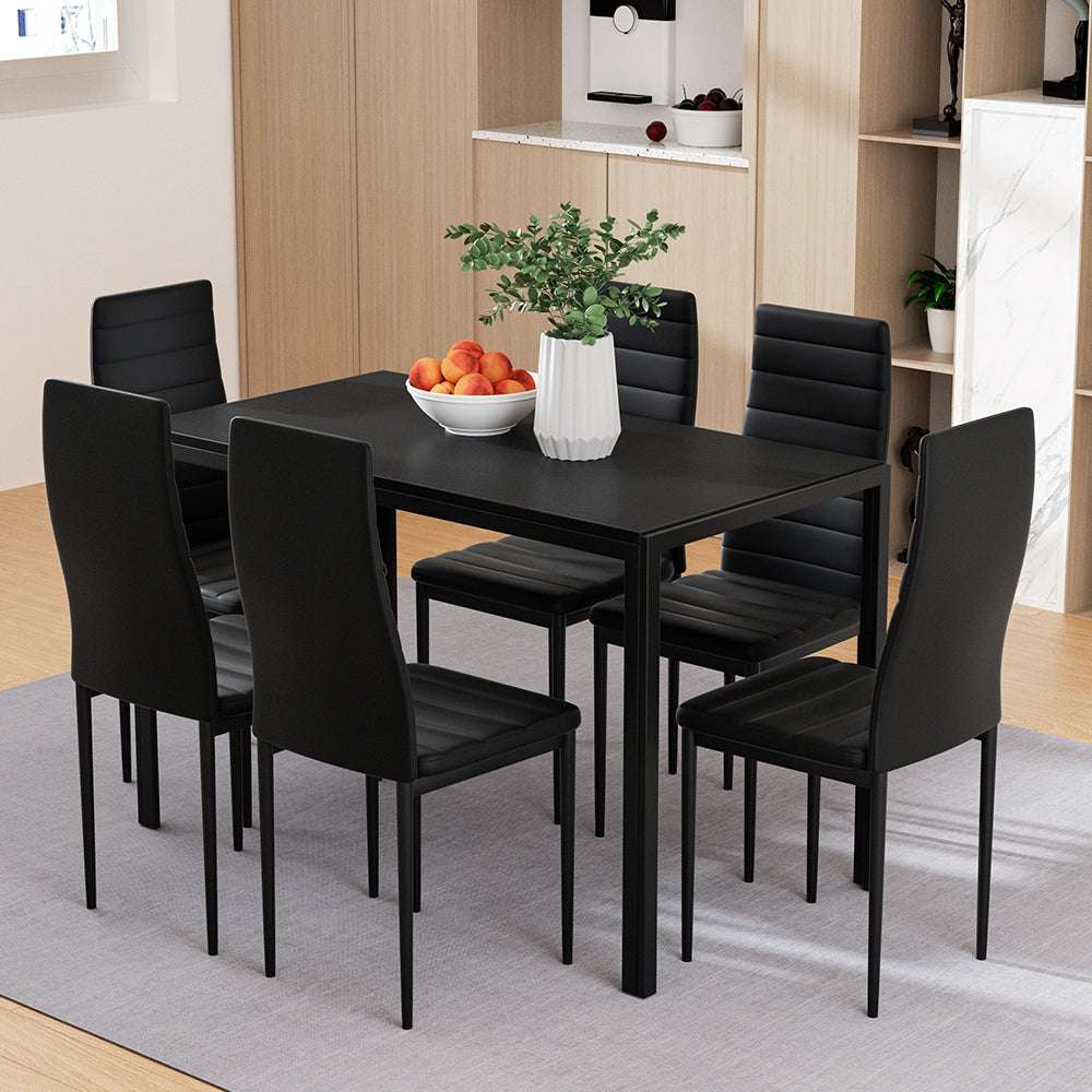 Table Dining Set 6 Chair Set