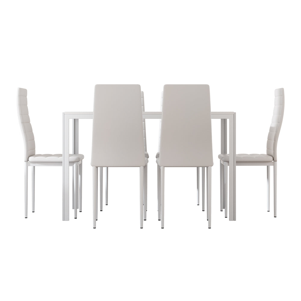 Table Dining Set 6 Chair Set