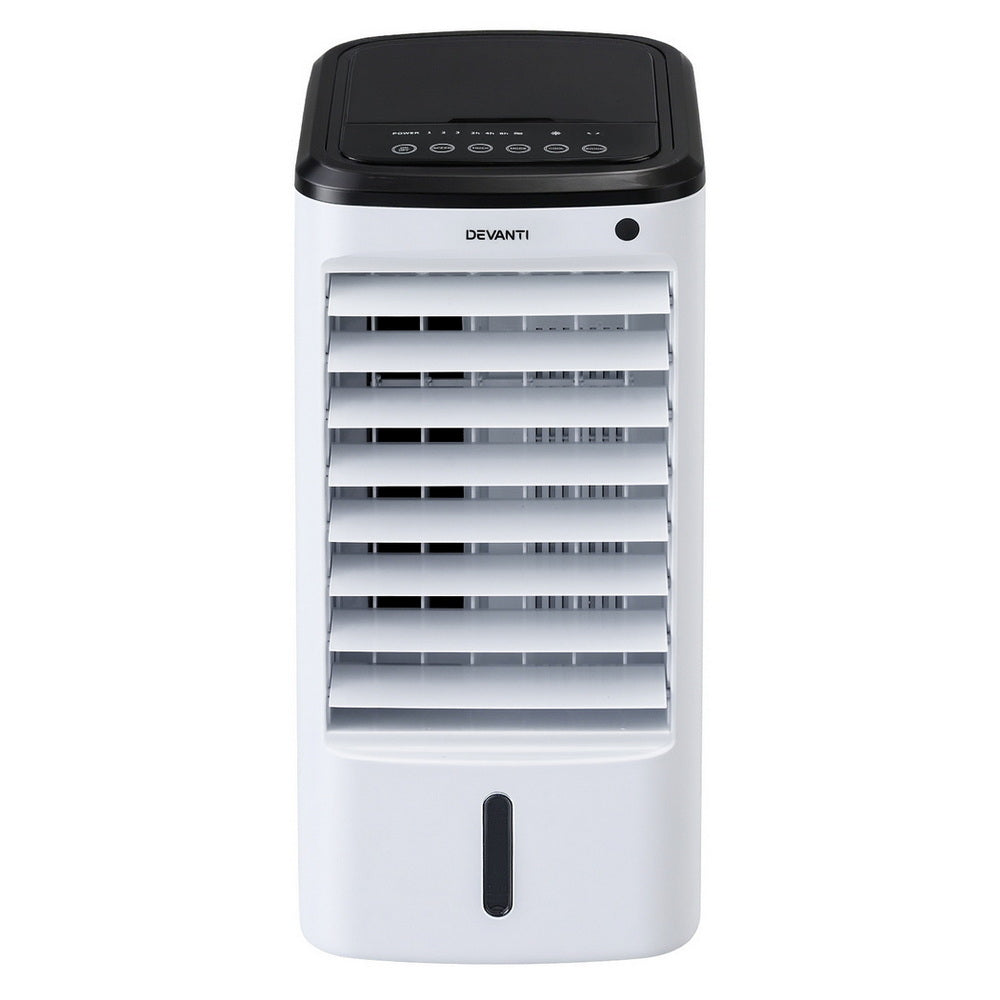 Devanti Evaporative Air Cooler Conditioner w/ Remote 4L Bedworld