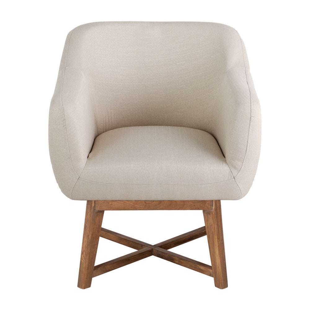 Artiss Armchair Tub Chair Beige Aston