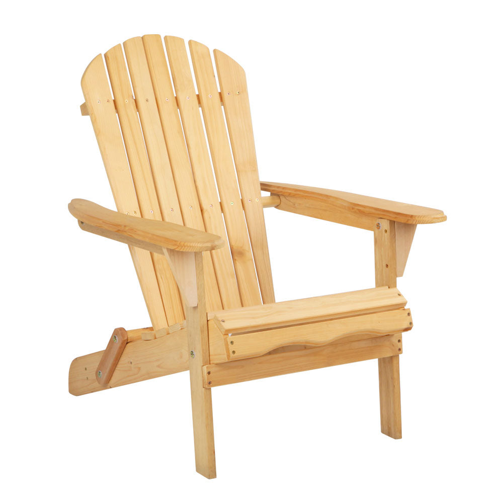 Natural Gardeon Adirondack Outdoor Chair