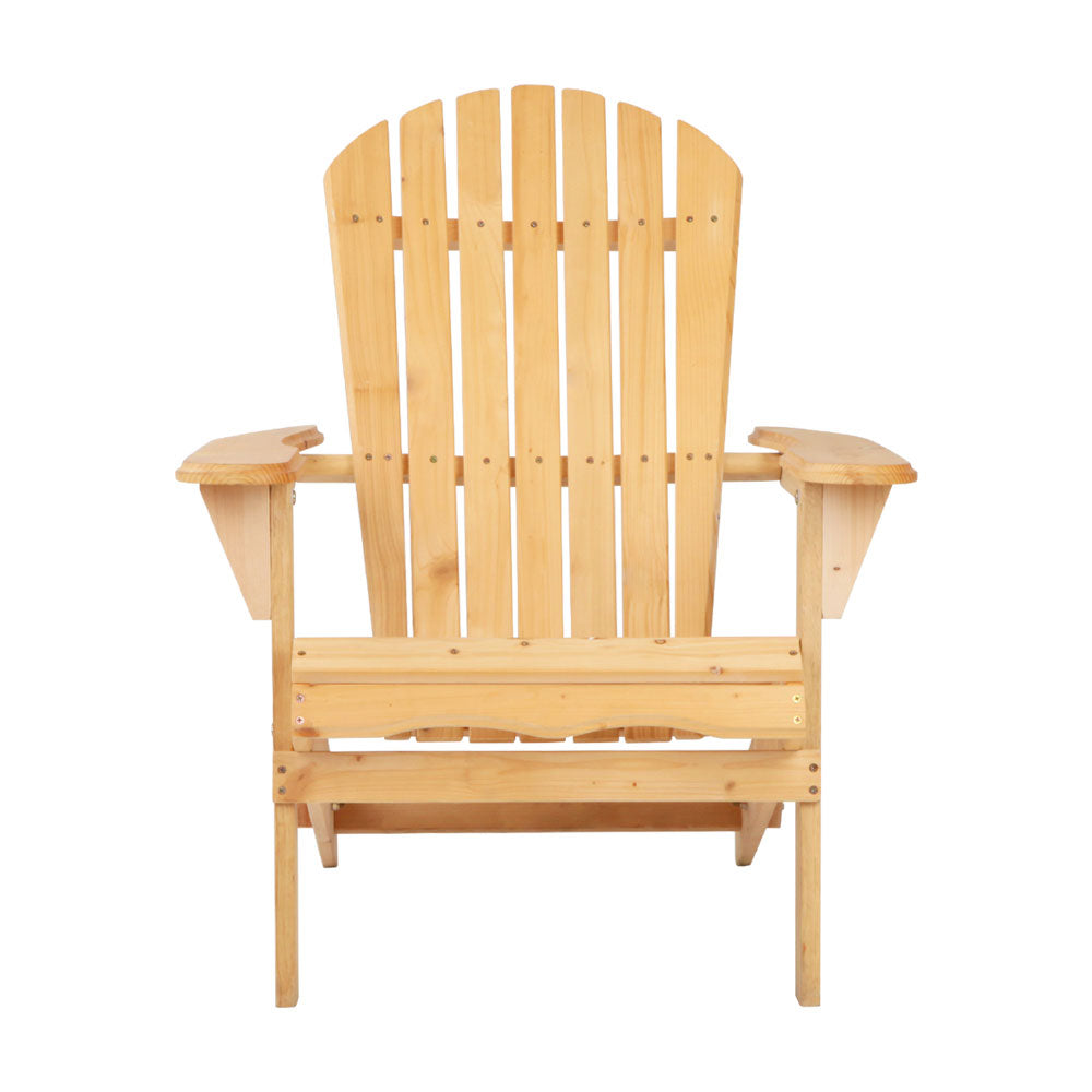 Natural Gardeon Adirondack Outdoor Chair