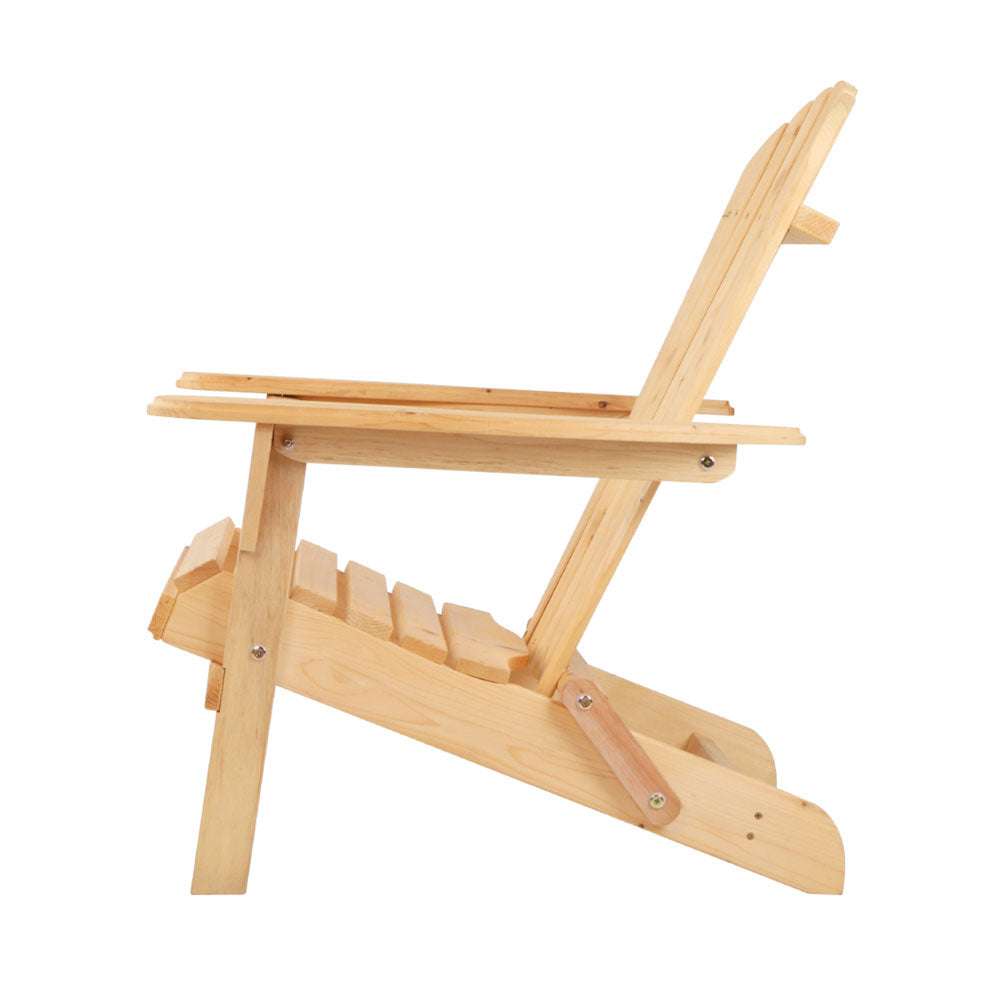 Natural Gardeon Adirondack Outdoor Chair