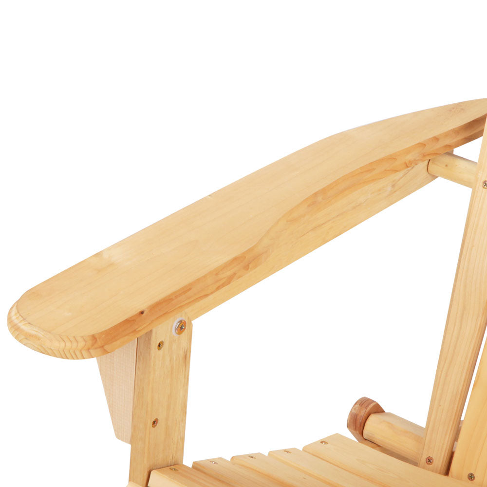 Natural Gardeon Adirondack Outdoor Chair