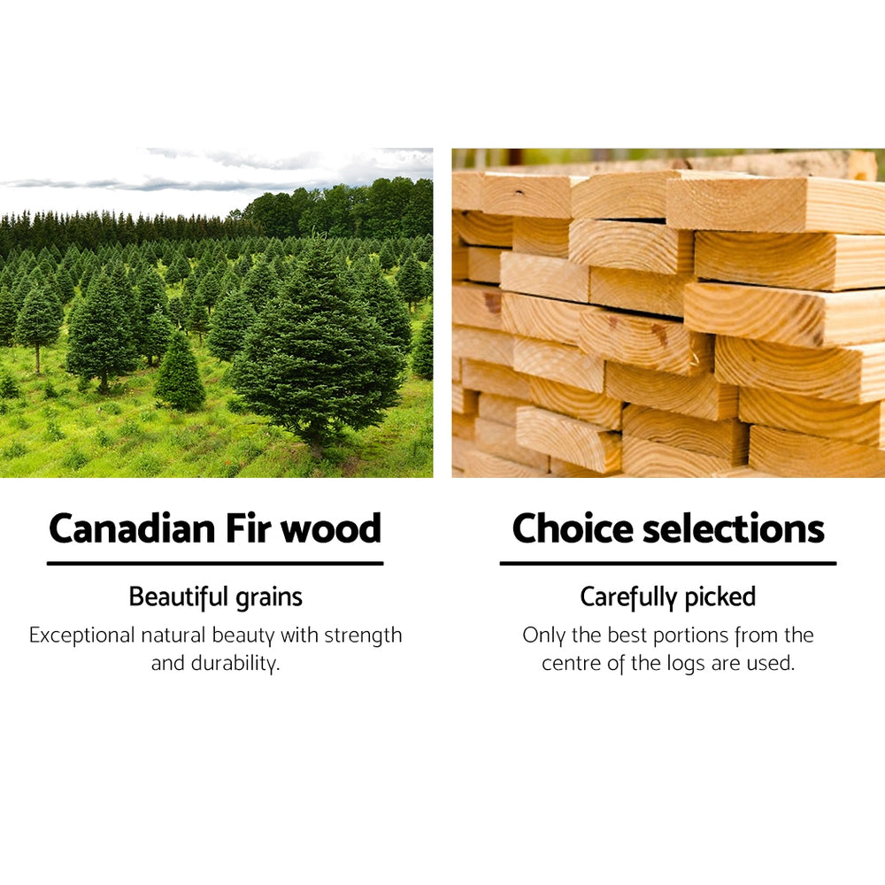 Brown wooden folding chair material shown in stacked plank boards