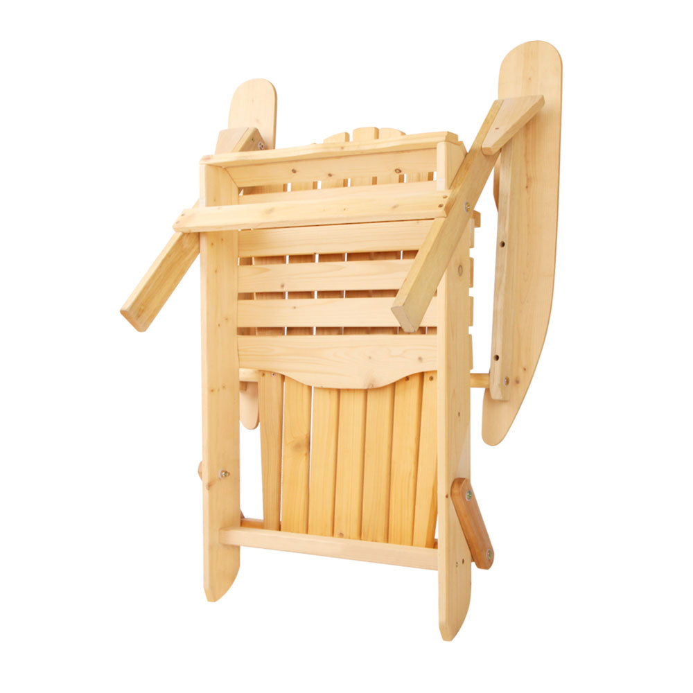 Chairs Wooden Foldable Beach Chair Natural
